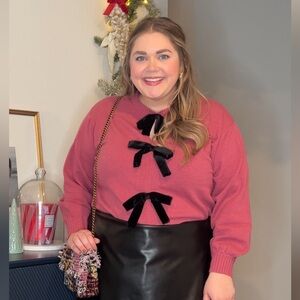 Eloquii Elements bow sweater